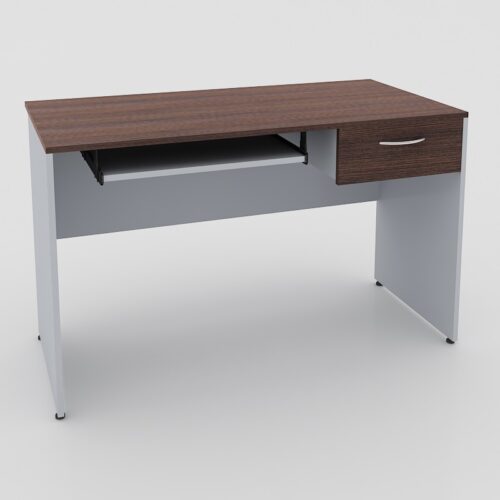 ESCRITORIO C/CAJON PAPELERO Y PORTA TECLADO 120 X 60 X 75cm.A 16mm. - muebles de oficina en veracruz y xalapa
