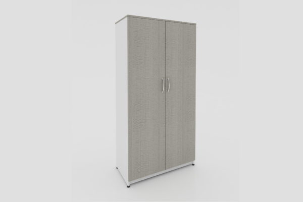 LIBRERO ALTO CON PUERTAS 4 ENTREPAÑOS 80 X 40 X 160cm. - muebles de oficina en veracruz y xalapa
