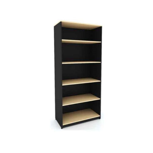 LIBRERO ALTO SIN PUERTAS 4 ENTREPAÑOS 80 X 40 X 180cm. - muebles de oficina en veracruz y xalapa