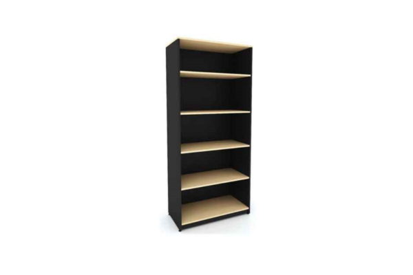 LIBRERO ALTO SIN PUERTAS 4 ENTREPAÑOS 80 X 40 X 180cm. - muebles de oficina en veracruz y xalapa
