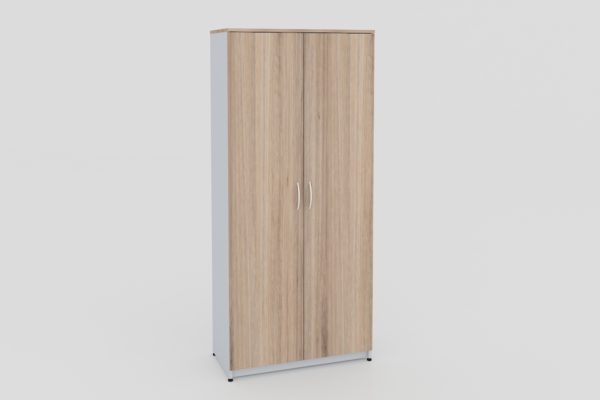 LIBRERO ALTO CON PUERTAS 4 ENTREPAÑOS 80 X 40 X 180cm. - muebles de oficina en veracruz y xalapa