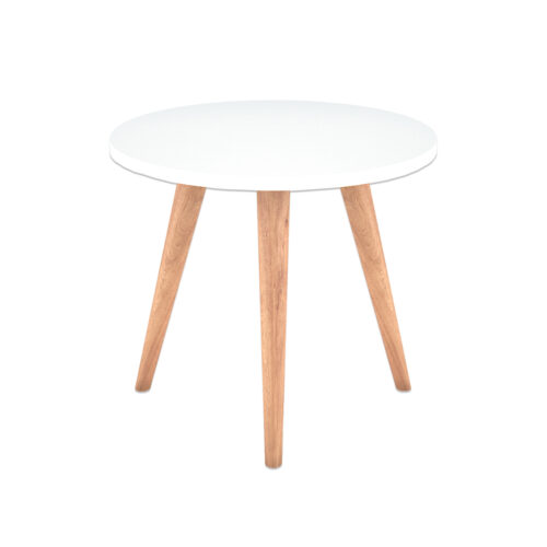 MESA CIRCULAR BLANCA