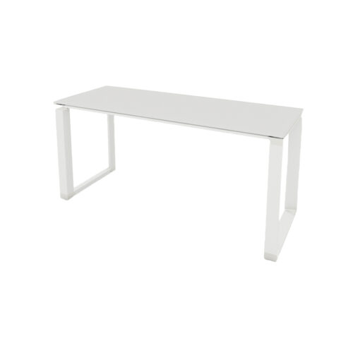 MESA OPERATIVA CON CUBIERTA DE CRISTAL