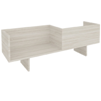 REPISA DE MELAMINA SOBRE CUBIERTA