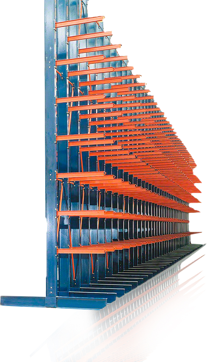 Rack cantilever