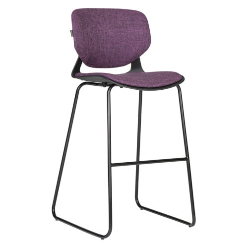 Banco VELABAN-T EqoVer con asiento y respaldo tapizados