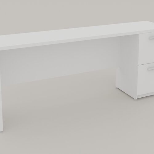 CREDENZA, 1 PEDESTAL DERECHO CAJON ARCH. Y 1 PUERTA, DE 160 X 40 X 75 A 28mm. - muebles de oficina en veracruz y xalapa