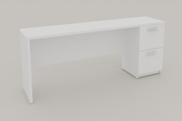 CREDENZA, 1 PEDESTAL DERECHO CAJON ARCH. Y 1 PUERTA, DE 160 X 40 X 75 A 28mm. - muebles de oficina en veracruz y xalapa