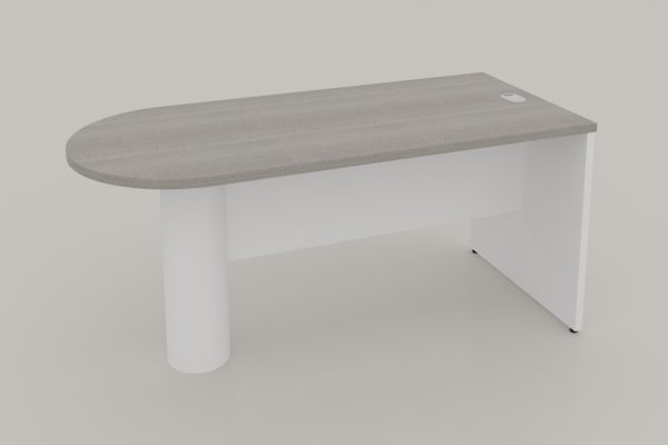 MESA PENINNSULAR DE 180 X 70 X 75 CAL.28mm - muebles de oficina en veracruz y xalapa