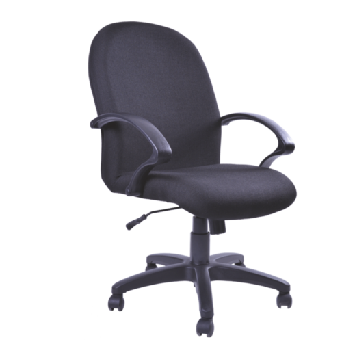 SILLON BOSTON EJEC.RESPALDO BAJO AJUSTE NEUMATICO, RECLINABLE, SOLO EN TELA NEGRA - muebles de oficina en veracruz y xalapa