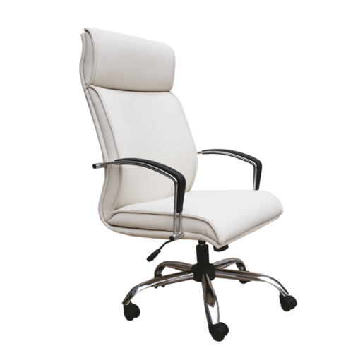 SILLON EJEC.RESPALDO ALTO AJUSTE NEUMATICO, MEC. DE RODILLA TAPIZ PIEL/VINIL ** - muebles de oficina en veracruz y xalapa