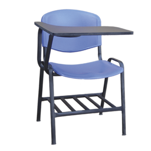 PUPITRE ESTRUCTURA ELIPTICA CON PARRILLA, ASIENTO Y RESPALDO EN POLIPROPILENO - muebles de oficina en veracruz y xalapa