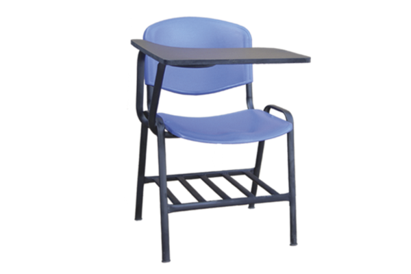 PUPITRE ESTRUCTURA ELIPTICA CON PARRILLA, ASIENTO Y RESPALDO EN POLIPROPILENO - muebles de oficina en veracruz y xalapa