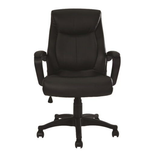 SILLON EJECUTIVO RESPALDO ALTO AJUSTE NEUMATICO TAPIZ LEATHER TOUCH ** - muebles de oficina en veracruz y xalapa