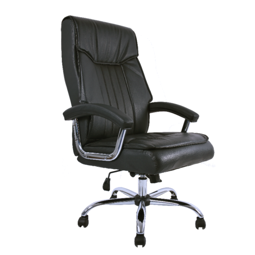 SILLON EJECUTIVO REFORZADO RESPALDO ALTO AJUSTE NEUMATICO TAPIZ LEATHER TOUCH - muebles de oficina en veracruz y xalapa