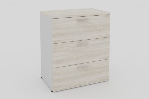 ARCHIVERO HORIZONTAL 3 CAJONES ARCHIVOS DE 80 X 50 X 108cm. A 28mm. - muebles de oficina en veracruz y xalapa