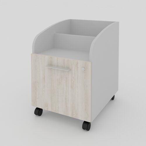 CAJONERA MOVIL C/RUEDAS Y CERRADURA, CAJON ARCHIVO 40 X 52 X 57 - muebles de oficina en veracruz y xalapa