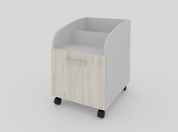 CAJONERA MOVIL C/RUEDAS Y CERRADURA, CAJON ARCHIVO 40 X 52 X 57 - muebles de oficina en veracruz y xalapa