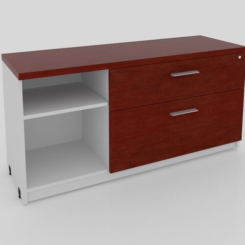 CREDENZA LATERAL DER.ARCHIVO,UTILIES,LIBRERO CERRADO 120X 40 X 62 DERECHA - muebles de oficina en veracruz y xalapa