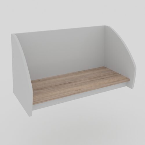 GABINETE A PARED SIN PUERTA DE 75 X 37 X 40cm. - muebles de oficina en veracruz y xalapa