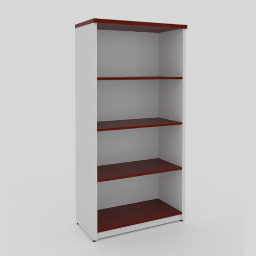 LIBRERO ALTO SIN PUERTAS 4 ENTREPAÑOS 80 X 40 X 160cm. - muebles de oficina en veracruz y xalapa
