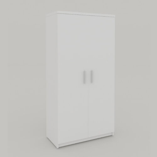 LIBRERO ALTO CON PUERTAS 4 ENTREPAÑOS 80 X 40 X 160cm. - muebles de oficina en veracruz y xalapa