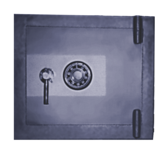 COFRE PARA EMPOTRAR CON ENTEPAÑO 40*40*40cm. peso aprox. 65kg. **