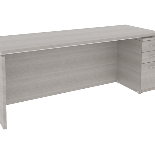 ESCRIT.MELAMINA, PEDESTAL DERECHO 3 CAJONES DE 210 X 70 X 75. A.28/32mm. - muebles de oficina en veracruz y xalapa