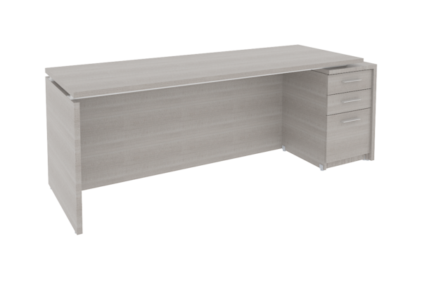 ESCRIT.MELAMINA, PEDESTAL DERECHO 3 CAJONES DE 210 X 70 X 75. A.28/32mm. - muebles de oficina en veracruz y xalapa