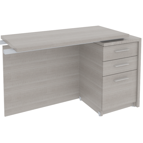 LATERAL DERECHA 3 CAJONES DE 120 X 50 X 75cm. A.28/32mm. - muebles de oficina en veracruz y xalapa