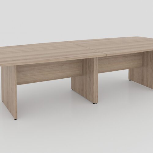 MESA DE JUNTAS TIPO BOTE DE 300 X 120 X 75cm. A 28mm. - muebles de oficina en veracruz y xalapa