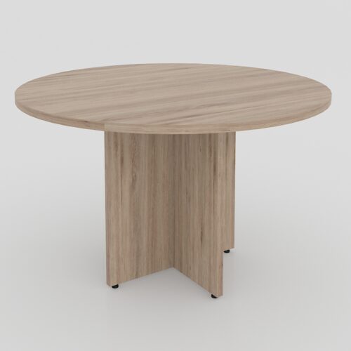MESA DE JUNTAS DE 120 DE DIAMETRO X 75cm. A.28mm. - muebles de oficina en veracruz y xalapa