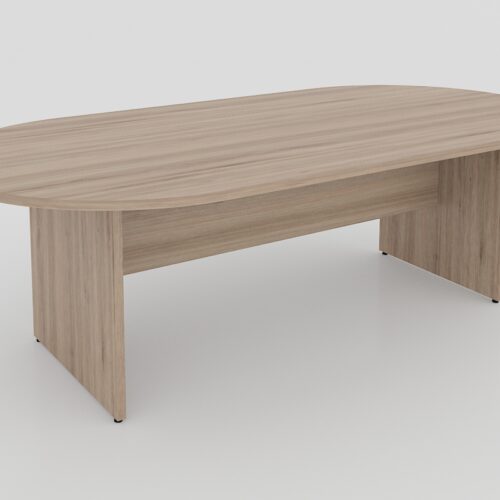 MESA DE JUNTAS OVALADA DE 240 X 120 X 75cm. A.28mm. - muebles de oficina en veracruz y xalapa