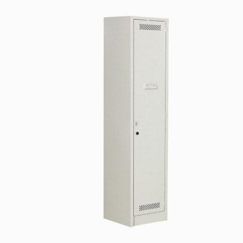 LOCKER ESTÁNDAR DE 1 PUERTAS CON PORTA -CANDADO DE 38*44.5*1.80.7,CAL.24 - muebles de oficina en veracruz y xalapa
