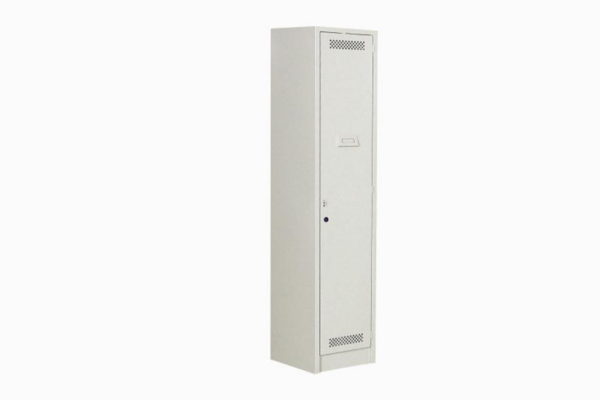 LOCKER ESTÁNDAR DE 1 PUERTAS CON PORTA -CANDADO DE 38*44.5*1.80.7,CAL.24 - muebles de oficina en veracruz y xalapa
