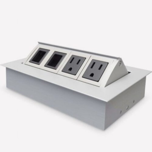 PUERTO PARA ELECTRIFICAR, VOZ Y DATOS. ALUMINIO