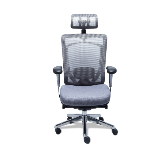 SILLON SEMI-EJEC.RESP.ALTO EN MALLA Y ASIENTO EN TELA, SINCRO-NEUMATICO - muebles de oficina en veracruz y xalapa