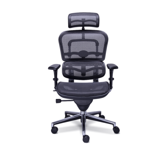 SILLON EJECUTIVO ALTO AJUSTE NEUMATICO ERGONOMICO MALLA. ** - muebles de oficina en veracruz y xalapa