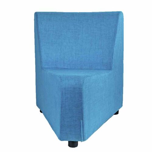 MODULAR ESQUINERO A 45° POLIURETANO INYECTADO TAPIZ TELA