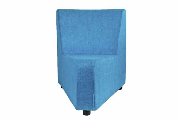 MODULAR ESQUINERO A 45° POLIURETANO INYECTADO TAPIZ TELA