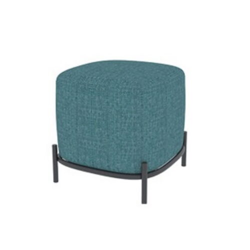 SOFA PUF SIN RESPALDO CHICO TAPIZ TELA DE 47 * 43 * 45cm: